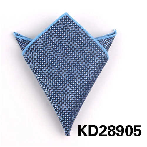 KD28905 Карманный платок для костюма для мужчин и женщин в горошек полотенце для сундуков носовые платки для джентльменов мужские костюмы платок Карманный полотенце - Цвет: KD28905