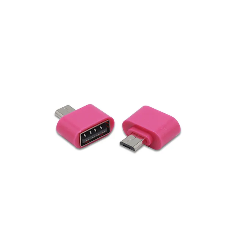 4 Мини OTG адаптеры мобильный телефон планшет кард-ридер микро USB флэш-Мышь Клавиатура расширения - Цвет: 4