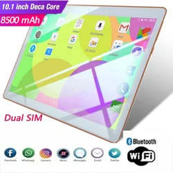 Tablette Pc Android 9.0, résolution 1920x1200 IPS HD, 3 go de RAM, 32/64 go de ROM, double Sim, caméra arrière, offre spéciale 
