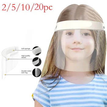 

2/5/10/20pcs Face Shields For Kids Reusable Face Masks Comfortable Durable And Easy To Clean Face Mask Медицинская Маска#YL5