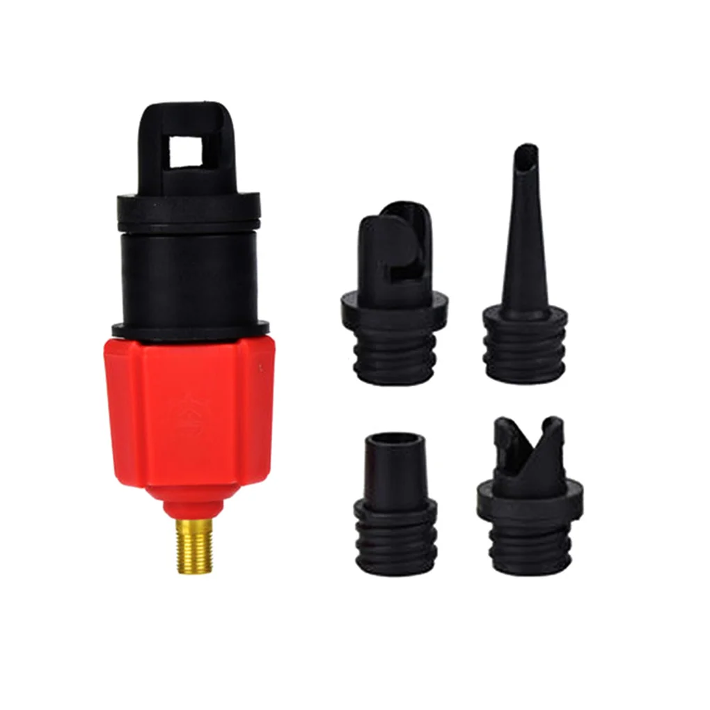 SUP Pump Adaptor Compressor Inflatable Air Valve Converter Adapter for Paddle Board Boat Rubber Boat Canoe Inflatable Bed