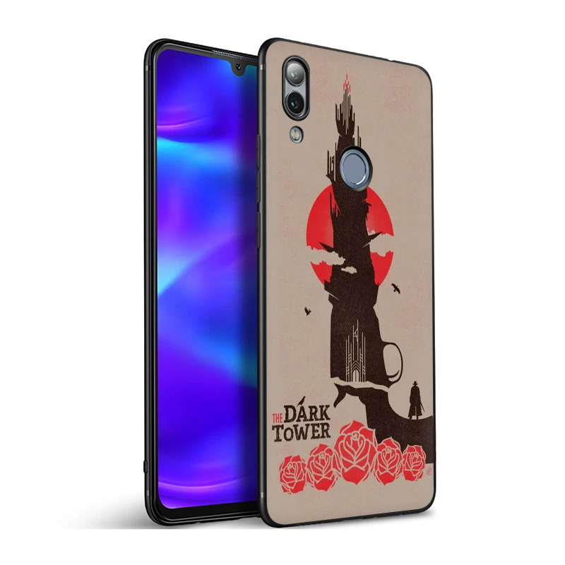 Силиконовый чехол для телефона EWAU Dark Tower Stephen King для huawei Honor 6A 7A 7C 7X 8C 8X8 9 Note 10 Lite view 20 9X pro