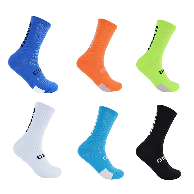 Calcetines de ciclismo hasta el muslo para hombre y mujer, medias de baloncesto, para correr, deportivas, de fútbol, novedad de 2021