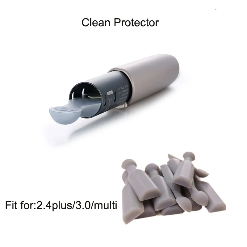 A Pair Silicone Slice For Iqos Blade Cleaning Protector For Iqos 3.0 2.4 Plus Multi Blade Clean Protector