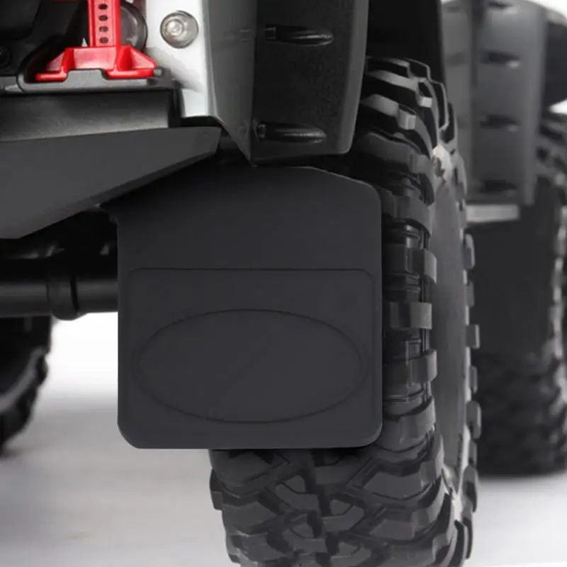 

Hot Remote Control Car Upgrade Mud Flaps Mudguards for -4 110 Scale RC Crawler Rubber and Metal High simulation accessory