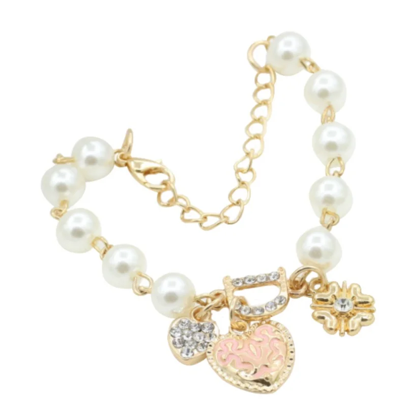 Модный браслет в океаническом стиле звезда якорь милая девушка сердце жемчуг