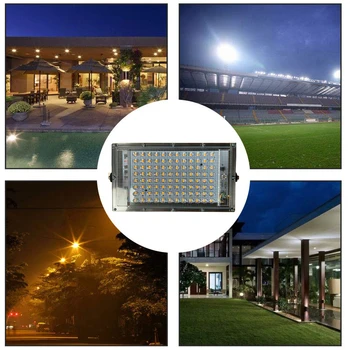 

IP65 100W Led Flood Light Outdoor Floodlight Spotlight Waterproof LED Garden Lawn Wall Street Lamp Landscape Lighting flashlight