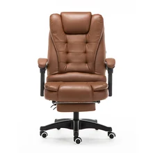 Эргономичное домашнее Кресло компьютерное кресло 360 Вращающийся специальный персонал офисный стул для босса кровать с подставкой для ног подъем и вниз