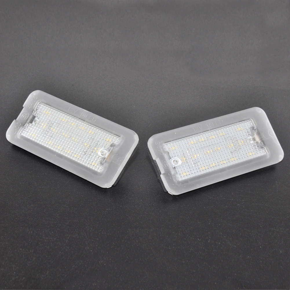 

2Pcs/Set SUNKIA LED License Plate Lamp Light for FIAT 500 500C 2009-2015 Car Styling Error Free Canbus Pure White