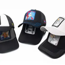 Новая высококачественная бейсбольная кепка с рисунком аниме для мужчин и женщин, Снэпбэк Кепка в стиле хип-хоп, летняя дышащая сетчатая Кепка для водителя грузовика Dad Ha