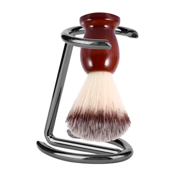 

Durable And Anti-Rust Men Barber Hair Shaving Brush Stand Razor Holder Suit Various Shaving Brush And Razor Tool Accessories