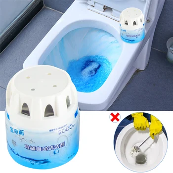 

2019 Foaming Cleaners Autoile Automatic Toilet Cleaner Magic Flush Bottled Helper Blue Bubble Amazing