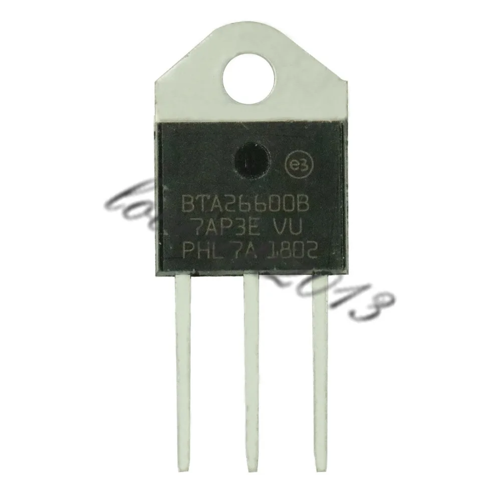10 шт х BTA26 BTA26-600B TO-3P BTA26-800BRG BTA26 600B 800V 25A двунаправленный тиристор