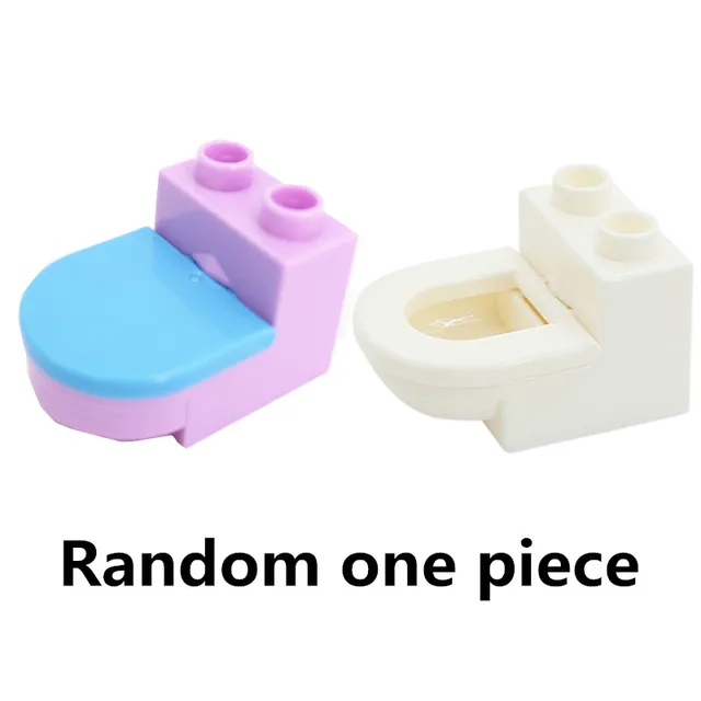 DIY Accessories Bricks Treehouse Base Plate Window House Sofa Furniture Large Particle Big Size Building Blocks Birthday Kid Toy HM-PJ-15