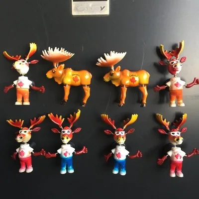 Креативные магнитные сувенирные магниты на холодильник с изображением милых