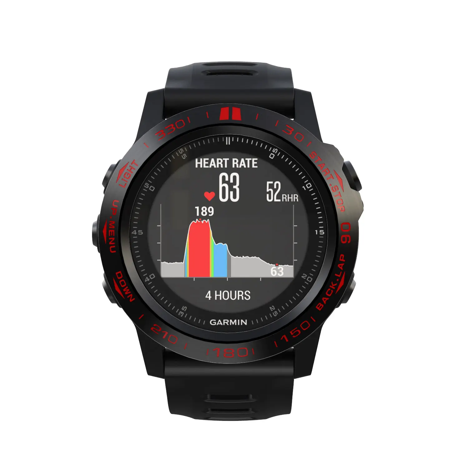 Стильный чехол с ободком и кольцом, клейкая Крышка для Garmin Fenix 5X/3, защита от царапин, металлический чехол, Смарт-часы для Garmin Fenix 5X