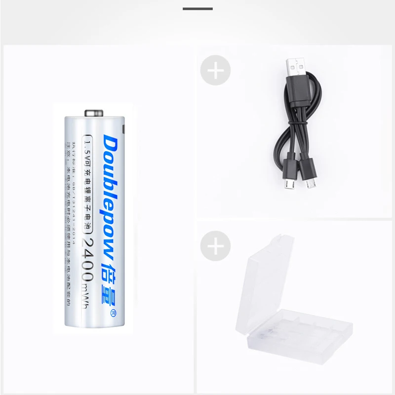 1 шт 1,5 V 2400mWh AA 1000mWh AAA литий-ионная батарея usb зарядка аккумуляторная батарея для Камеры Фонарь игрушка предварительно заряженные батареи