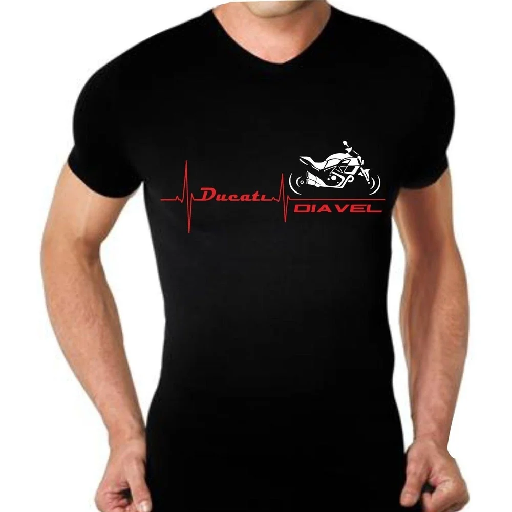 

Ducati Diavel Motorcycle Funny Graphic Tee Shirt Mens Summer Fashion T Shirt Round Neck Short Sleeves Tops Clothing(S-XXXL)