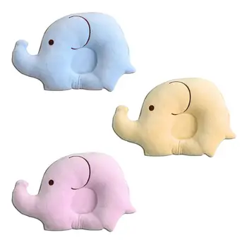 

Newborn Baby Infant Pillow Soft Cute Positioner Kid Prevent Flat Head Anti Roll