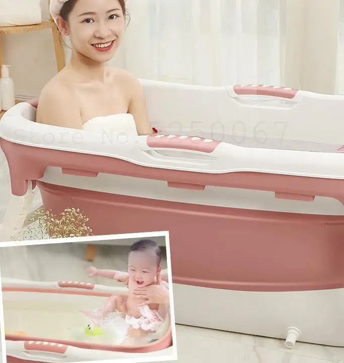 Ванна бочка для взрослых раскладная ванна для дома утолщение для тела для взрослых ванна большого размера
