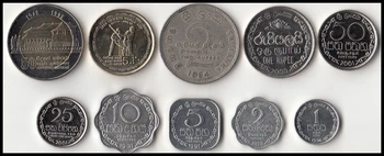 

Sri Lanka 10 Pieces Set Coins Asia New Original Coin Unc Collectible Edition Real Rare Commemorative Random Year