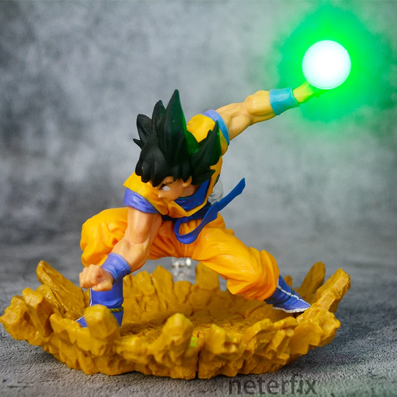 Dragon Ball Z Сон Гоку модель игрушки Diy ночной Светильник Коллекция ПВХ фигурки