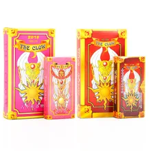 Аниме Cardcaptor Sakura Clow Card, Косплей prop KINOMOTO SAKURA Card captor карты с Сакурой Tarot Divination Tool