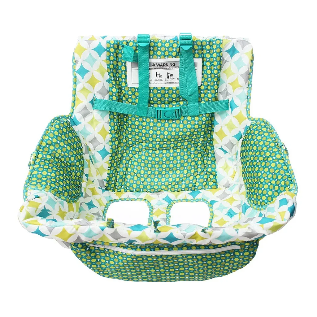 High Quality Printed Infant Child Supermarket Shopping Cart Mat High Chair Cushion Support Wholesale Dropshipping