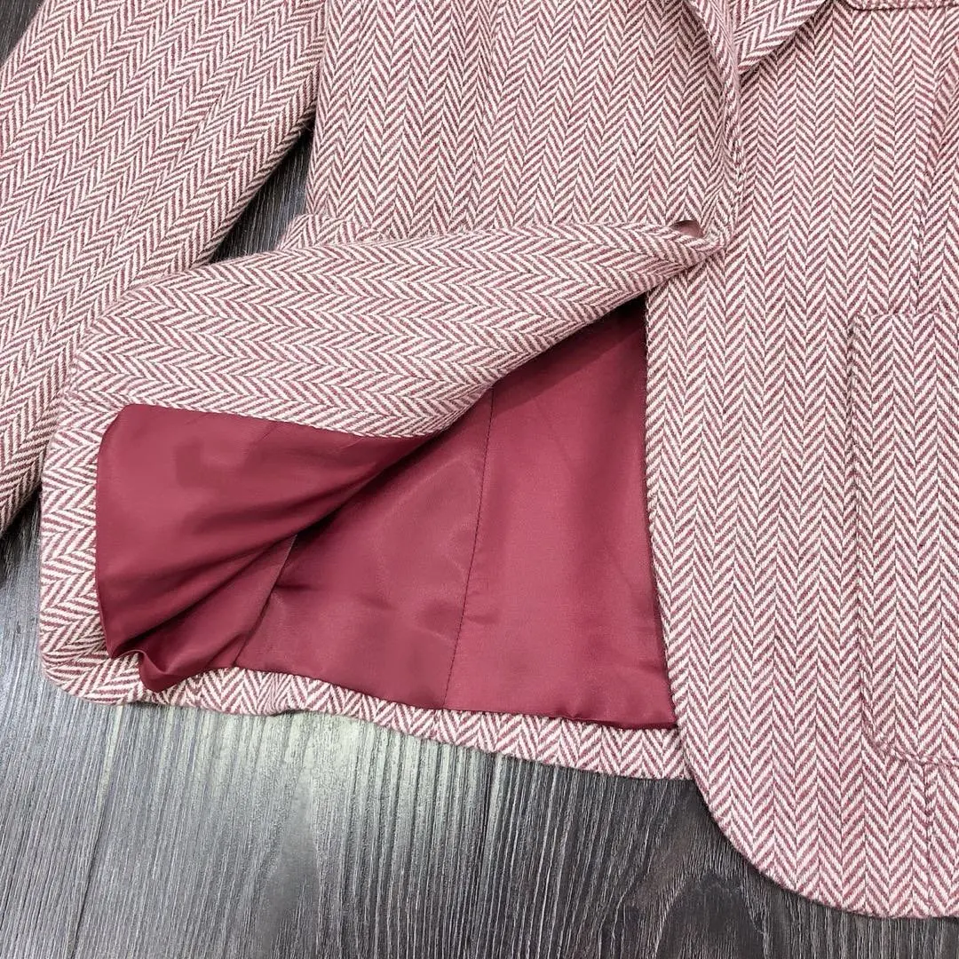 new retro outfit short paragraph wool suit 1218