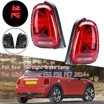 

Pair LED Rear Reverse Lamp Tail Fog light Car Tail light Universa For Mini Cooper F55 F56 F57 2014 2015 2016 2017 2018+ w/ bulbs