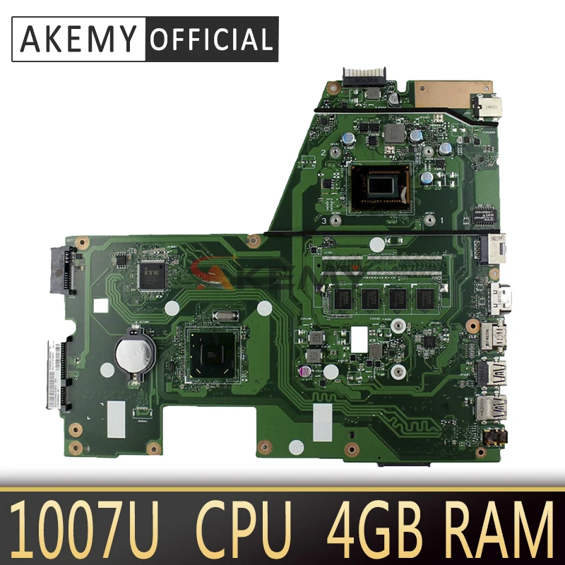 Akemy X551CA материнская плата для ноутбука ASUS X551CAP X551C X551 F551C F551CA Тесты оригинальная 1007U