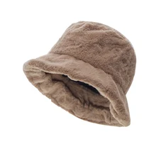 Женская шерстяная Рыбацкая шляпа женская осенняя и зимняя гладкая Кепка Толстая Теплая Повседневная Мягкая британская шляпа в стиле ретро