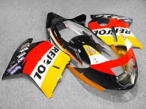 사출 금형 CBR1100XX 97 00 02 03 07 CBR1100 CBR 1100XX 1997 2003 2007 REPSOL 레드 페어링 세트 ZG22
