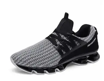 

High Quality Men Fitness Casual Sneakers Outdoors Joppings Mesh Breathable Lightweight Workout Sports Running Shoes 2020