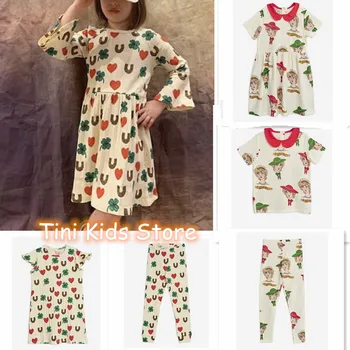 

2020 Ins Hot Baby Girl ClotheS Kids Dress For Girls Vestidos Princess Dresses Vestidos Girls Leggings Pajama Sets Family Matchin