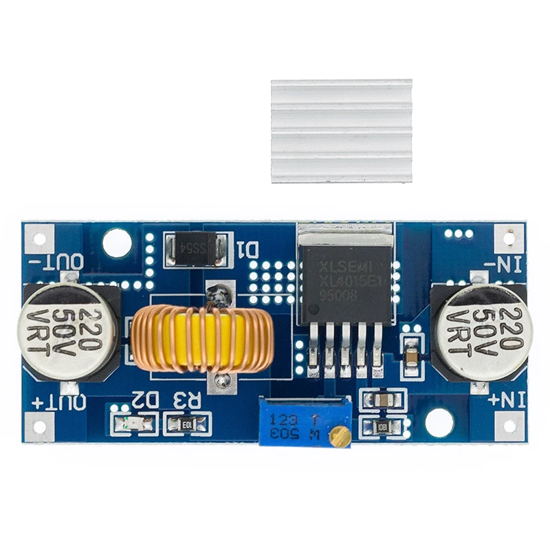 

5A XL4015 DC-DC Step Down Adjustable Power Supply Module Lithium Charger