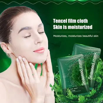 

10 Pieces/Box Seaweed Mask Shrinkage Pores Moisturizing and Effective Replenishing Surface Film Skin Care Products