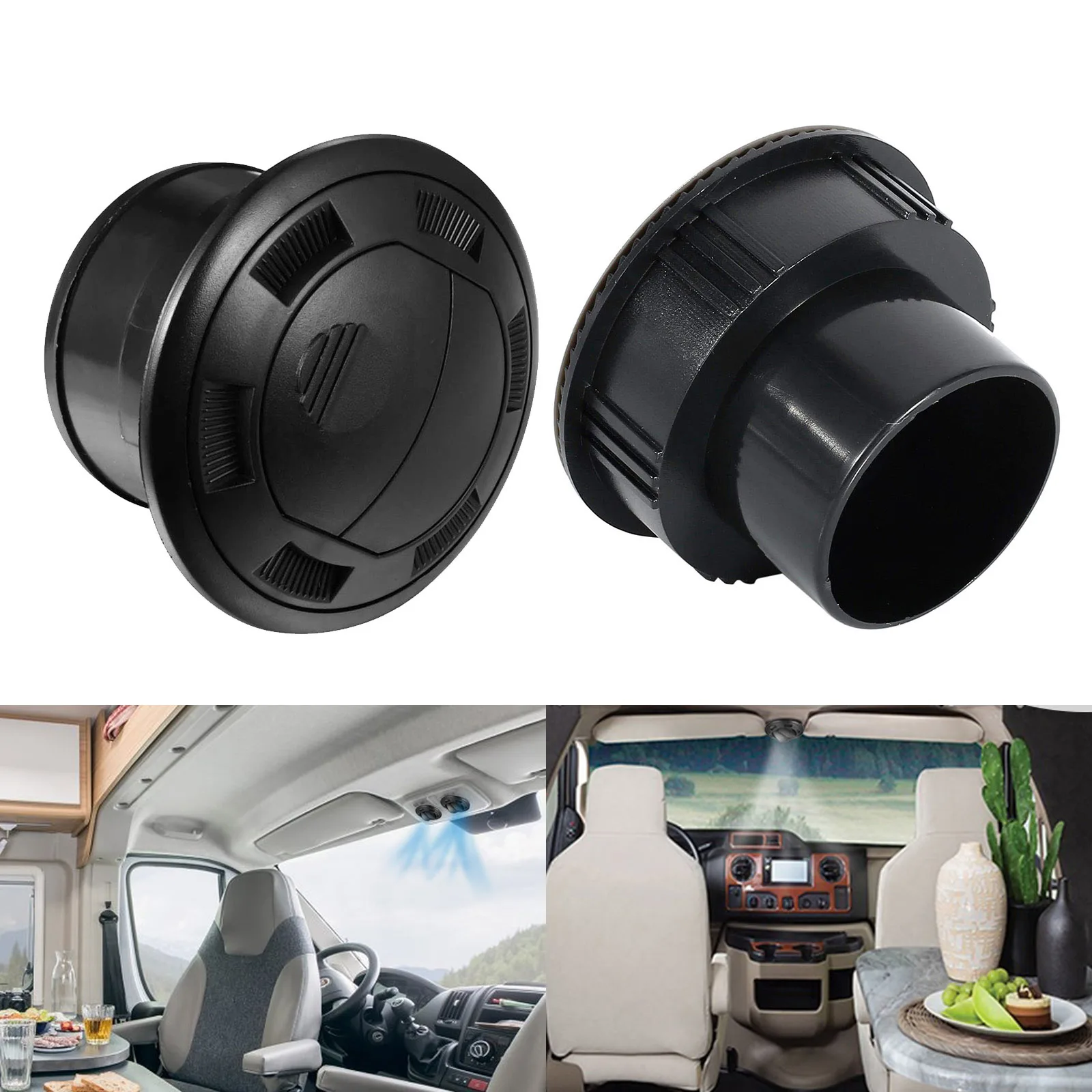 60mm 75mm Universal Air Vent Air Conditioning Outlet for RV Bus Air  Conditioner Vent Replacement Car Accessories - AliExpress