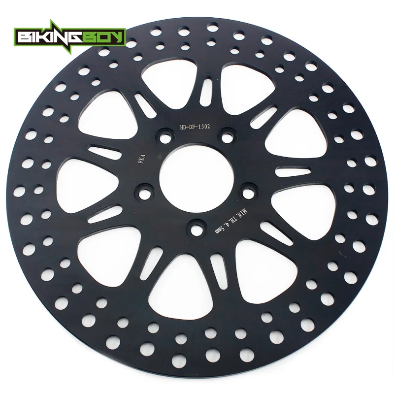 BIKINGBOY FXSTB/ I ночной поезд FXSTD/ Deuce 00-07 FLSTN Deluxe 05-17 FXCWC Rocker FLS Slim 12 13 ротор дисковых