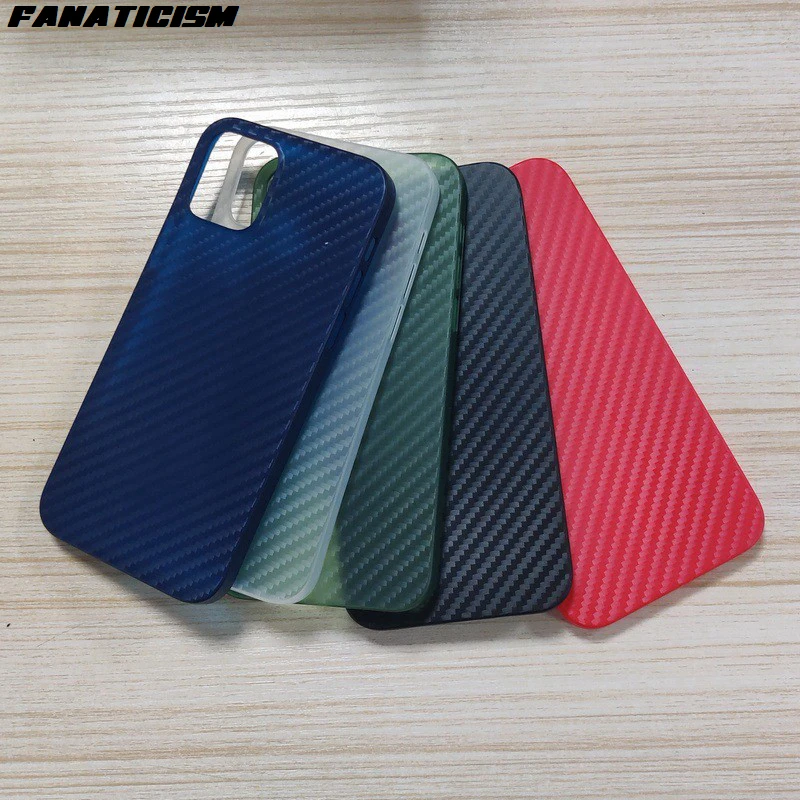 US $610.00 2000pcs Frosted Phone Case AntiFall Light PP Carbon Fiber Grain Protective Shell For IPhone 12 Pro Max 12pro 12mini Cover