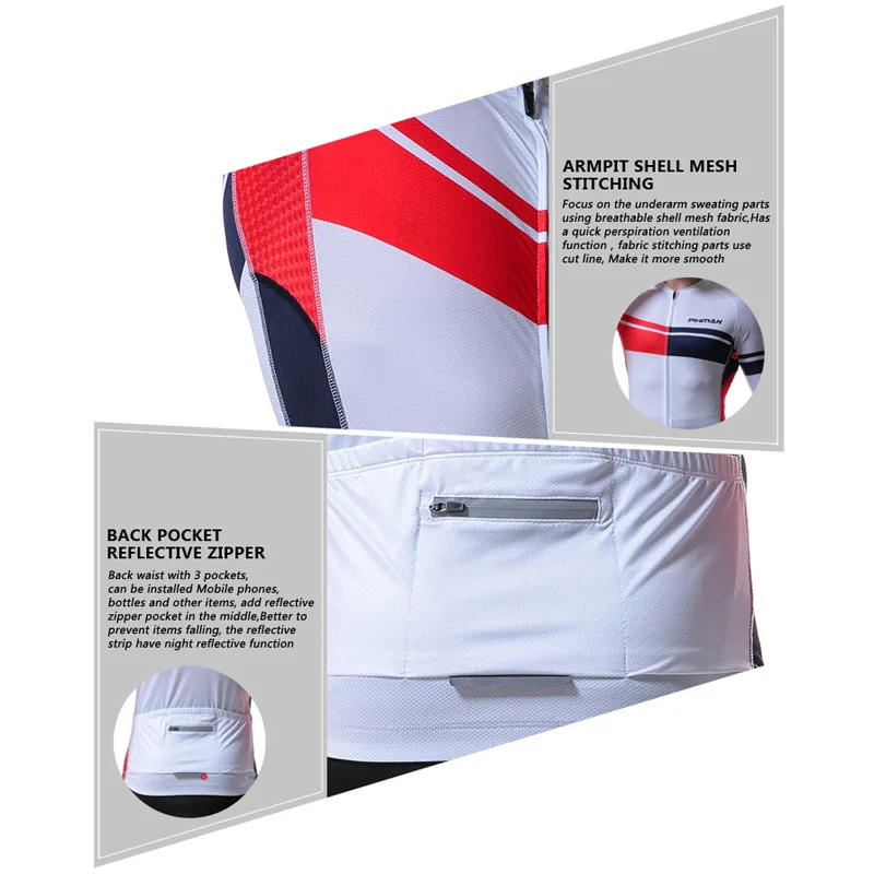 Велосипедная одежда PHMAX Pro с длинным рукавом осенняя мужская для велоспорта