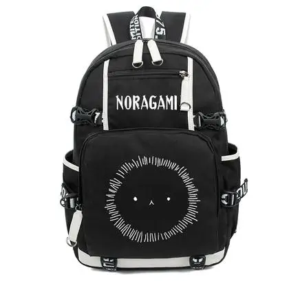 Noragami ARAGOTO YATO подростковые дорожные сумки для ноутбука, косплей рюкзак, мультяшный светящийся студенческий школьный рюкзак на плечо