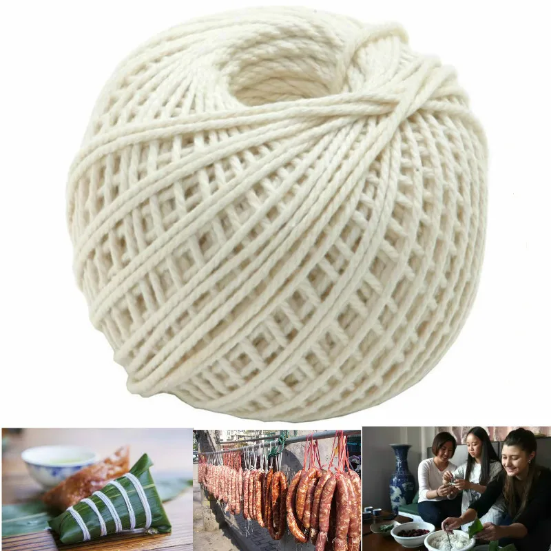 1Roll-197-328feet-Turkey-Barbecue-Sausage-Twine-Cotton-Cooking-Tools ...