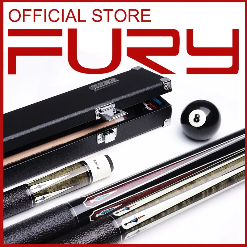 

High quality Reasonable price maple shaft DL series leather thread wrap Shipment by manufacturer Fury billiard pool cue stick