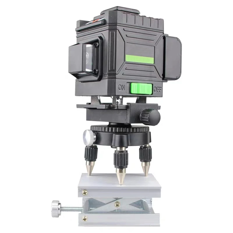 

Promotion! 12 Line Remote Blue Spirit Level Horizontal and Vertical Cross Lines with Automatic Leveling Function Indoors and Out