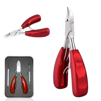 

2019 NewProfessional Toe Nail Clipper Cutter Nippers Heavy Duty Thick Nails Tool Cut Nail Stainless Toe Trimmer Dropshipping