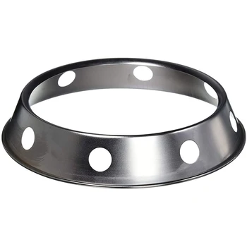 

Universal Wok Pan Support Rack Stand Wok Ring/Metallic Round Bottom Universal Size for Gas Stove Fry Pans