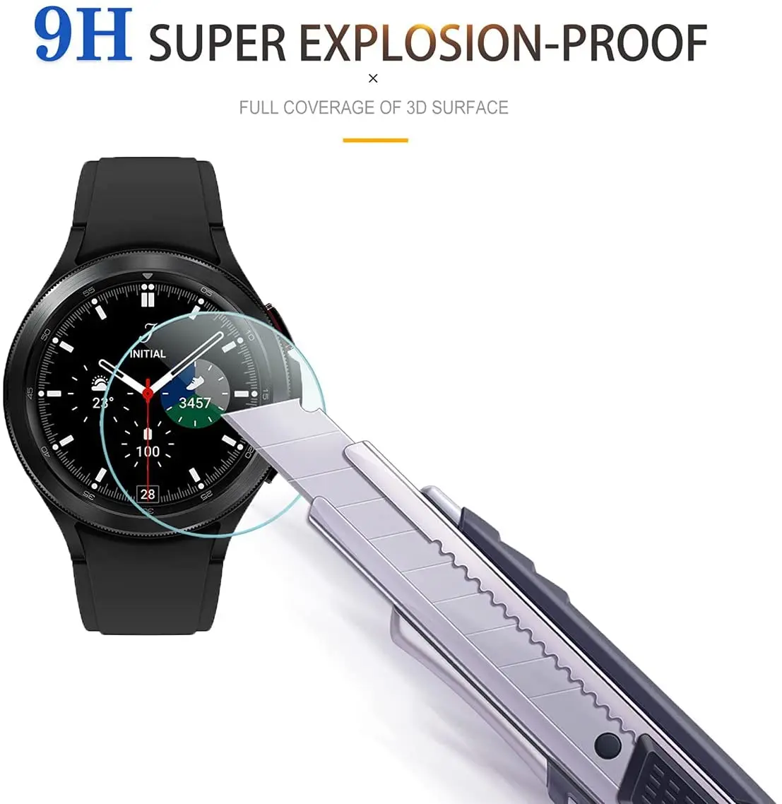 Galaxywatch4|samsung Galaxy Watch 4 Screen Protector 4-pack