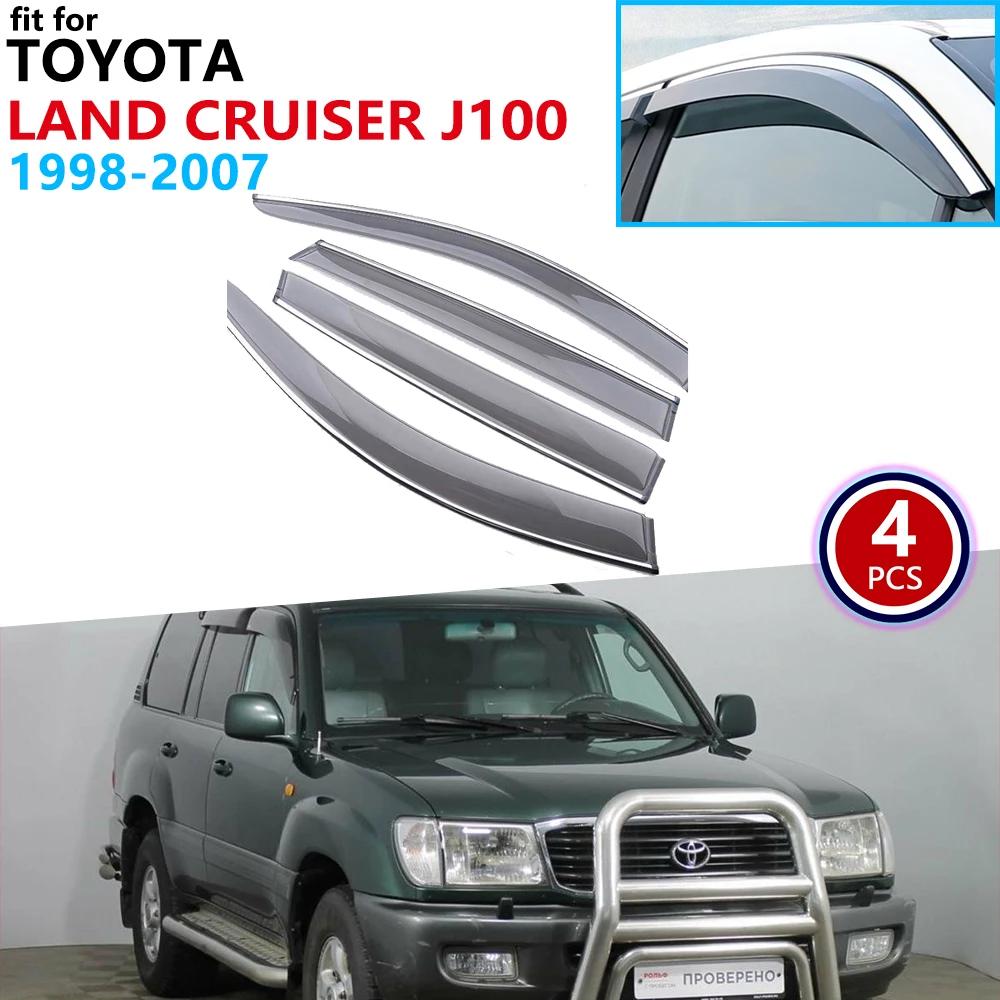 Для Toyota Land Cruiser Lexus LX 470 J100 1998 ~ 2007 оконный козырек вентиляционные навесы защита от