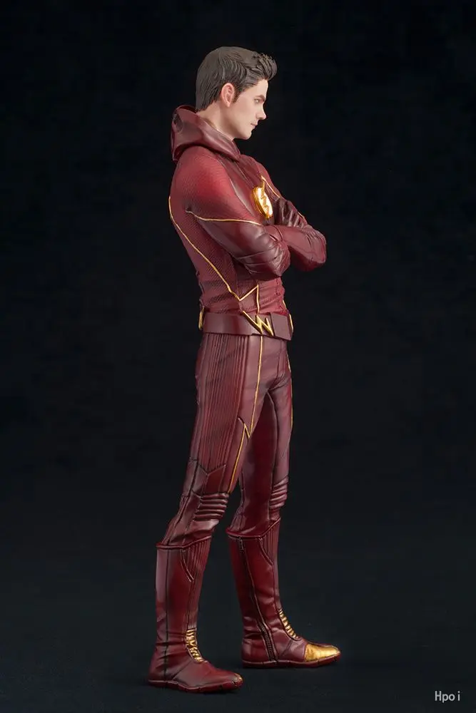DC Cartoon Hero Flash флэш Барри Аллен в коробке гаражный комплект